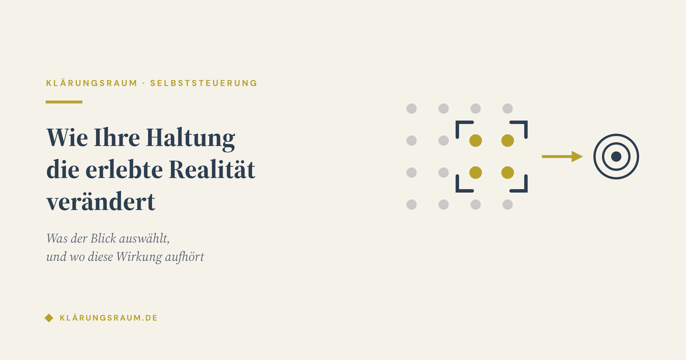 Wie Ihre Haltung die erlebte Realität im Berufsleben verändert